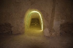 Katakumby w Bet Szearim - nisza grobowa