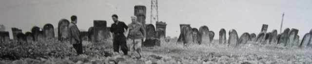 Cmentarz żydowski w Błoniu w latach sześćdziesiątych