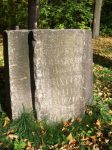 Jelenia Góra - nagrobek na cmentarzu żydowskim