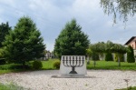 Pomnik na cmentarzu żydowskim w Kętach
