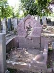 grób na cmentarzu żydowskim - Kłodzko