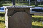 Kołobrzeg - macewa na cmentarzu żydowskim