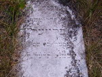 nagrobek na cmentarzu żydowskim