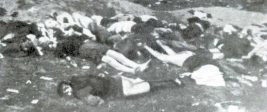 egzekucja na cmentarzu żydowskim w Międzyrzecu Podlaskim 