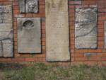 Osieczna - lapidarium przy cmentarzu żydowskim