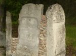 Pławno - lapidarium na cmentarzu żydowskim