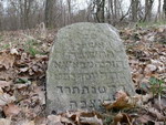 Nagrobek na cmentarzu żydowskim w Popowie Kościelnym 