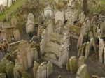widok na cmentarz ydowski w Pradze