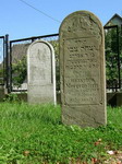 nagrobki na cmentarzu żydowskim