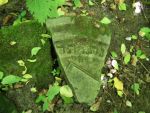 Fragment macewy na cmentarzu żydowskim w Solcu nad Wisłą