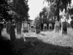 wejście na cmentarz żydowski w Wadowicach