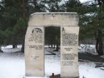 Wolbrom - pomnik poświęcony Żydom zamordowanym w okresie Holocaustu