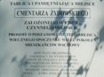 Wschowa - tablica informacyjna na cmentarzu ydowskim