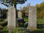 Nagrobki na cmentarzu żydowskim w Zalewie